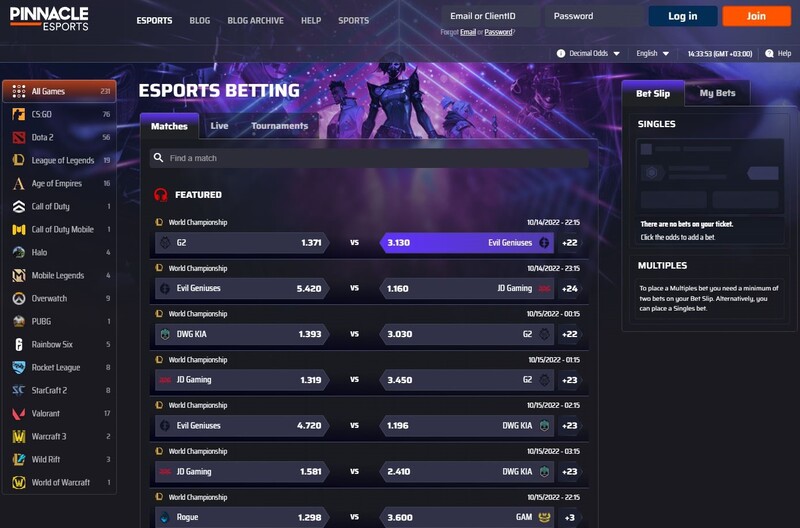 Chon giai dau co thong tin ro rang