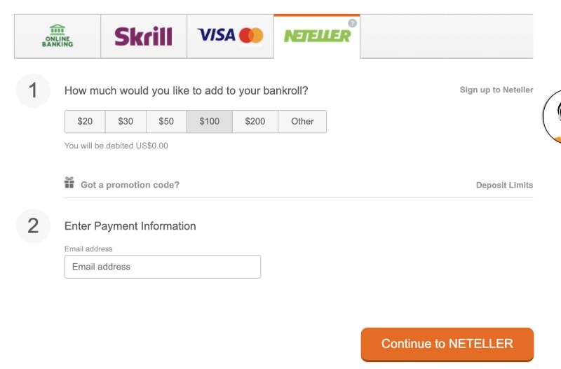 Nạp tiền qua ví Neteller