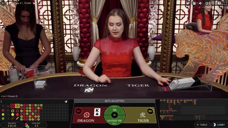 Cách Canh Cầu Live Dragon Tiger Hiệu Quả, Cực Chuẩn Từ Cao Thủ 2 Quan sát kỹ bảng lịch sử trước khi đặt cược