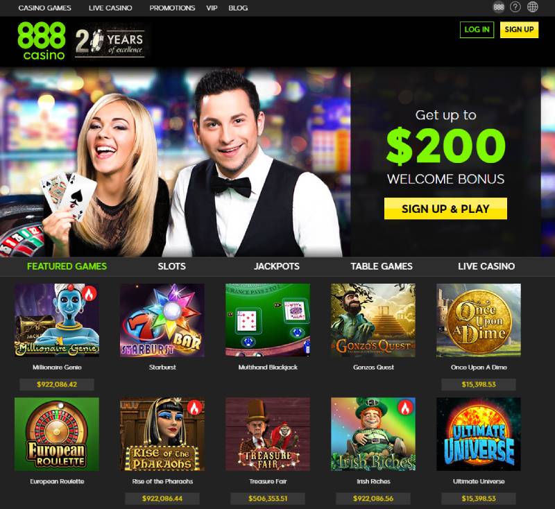 Sòng bạc trực tuyến 888bet đẳng cấp